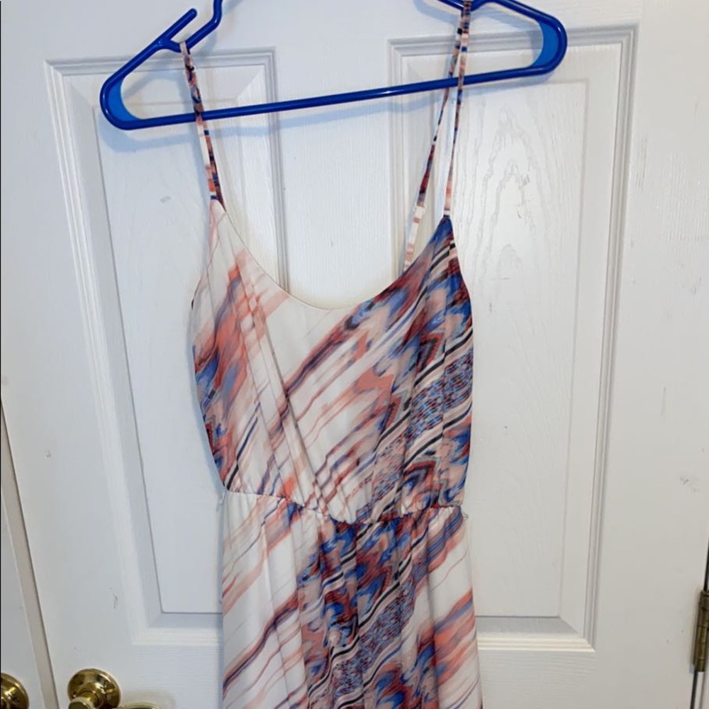 Long Summer Dress with Adjustable Straps